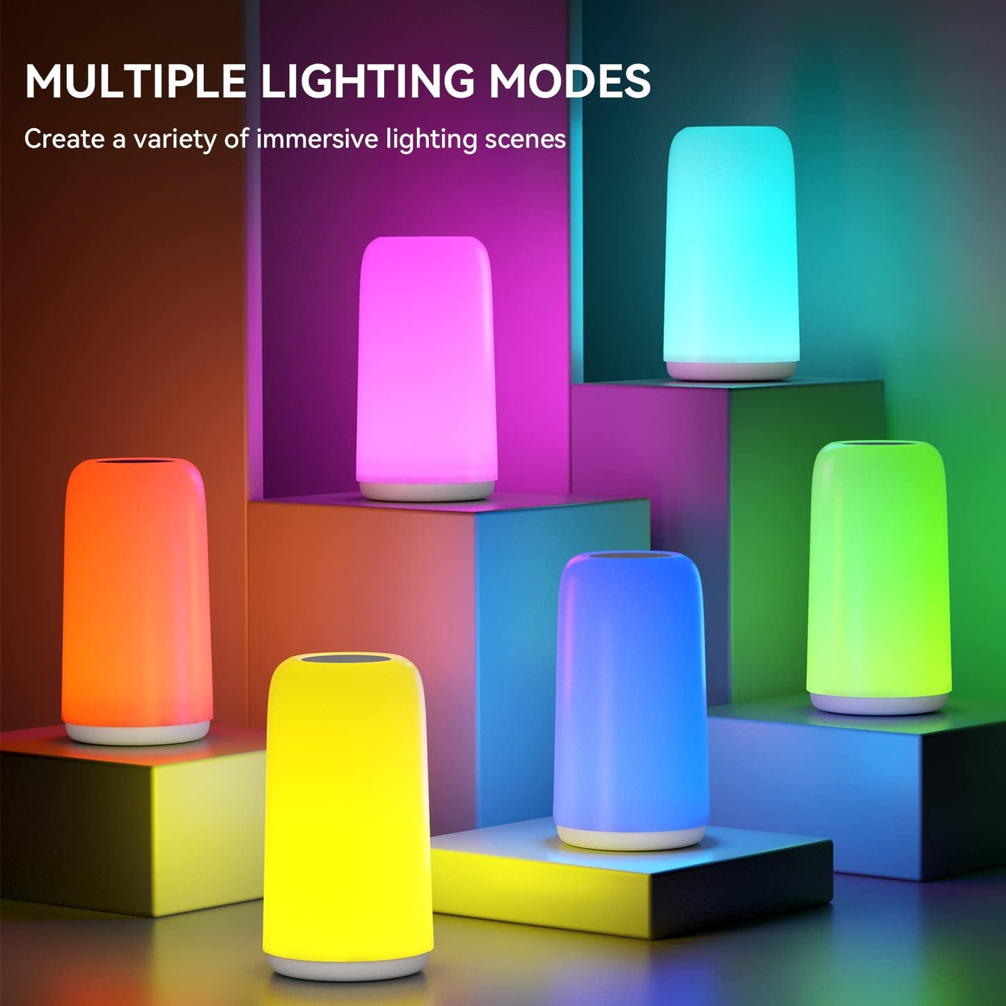 DAYBETTER Night Light, Dimmable Touch Lamp for Bedroom