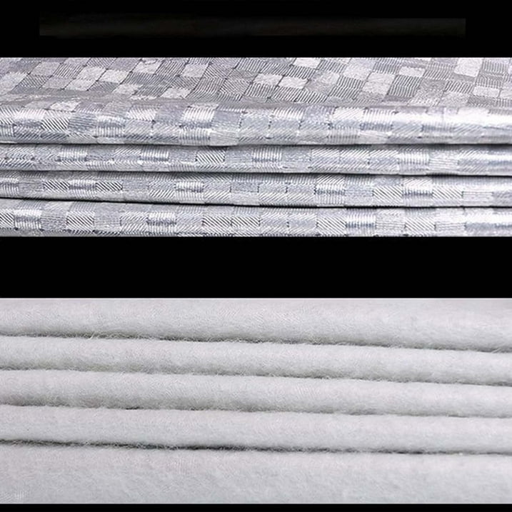 HOYUFEI Silver, Nano Aluminum Foil Film, SUV, Hail Proof Vehicle Cover, 4950mm x 1850mm