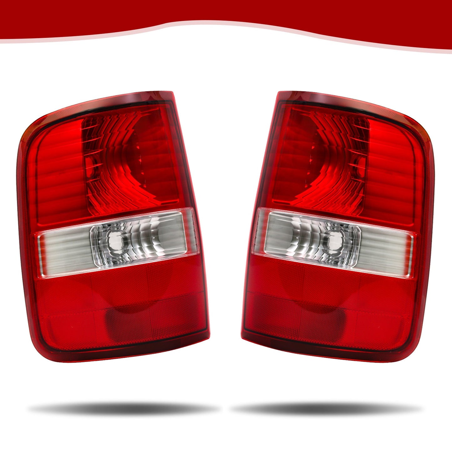 Pair Tail Lights Fit For 2004 2005 2006 2007 2008 Ford F150 F-150 Rear Lamps