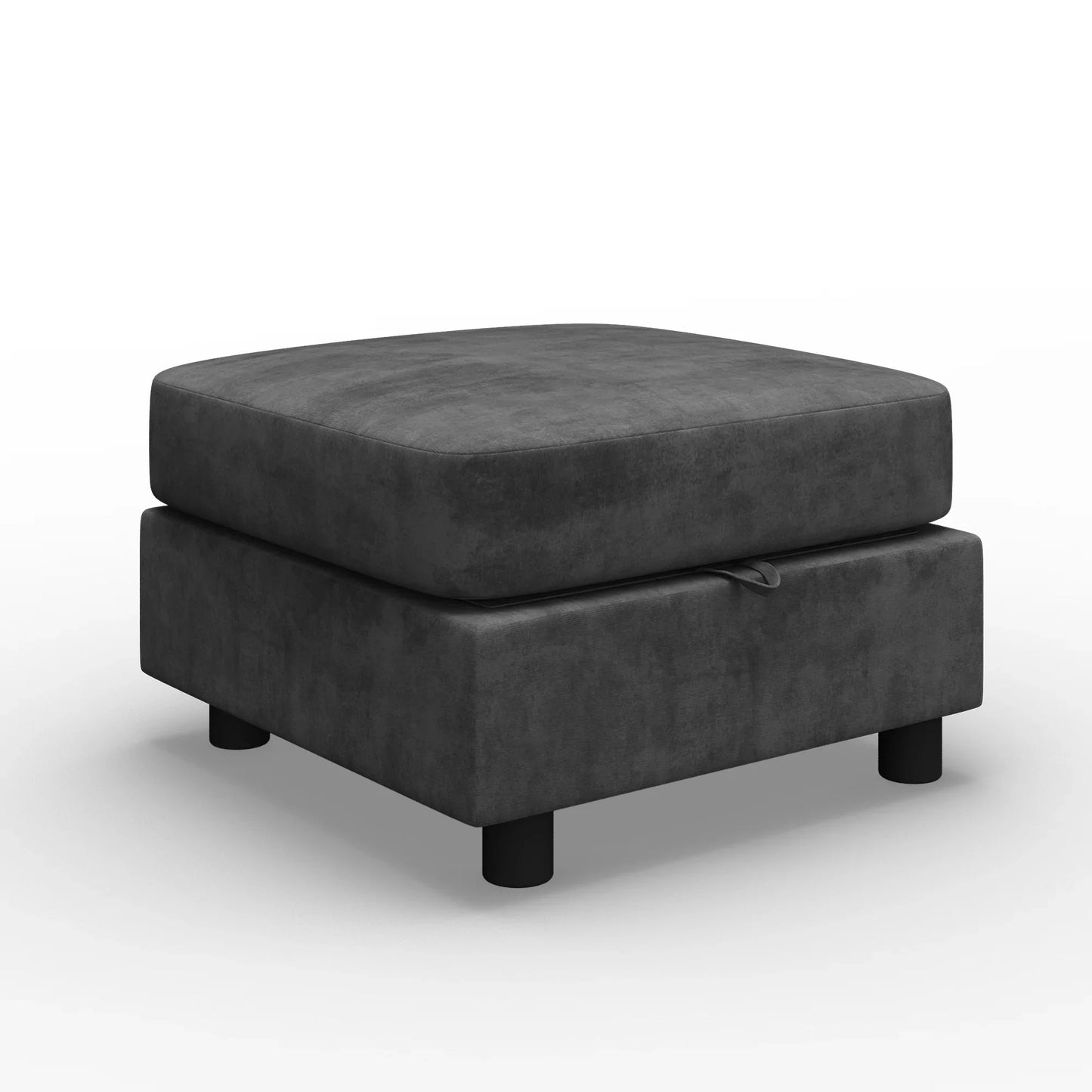 YOUDENOVA Modular Sectional Sleeper Sofa, 6 Seats Sleeper Couch with Storage, Modern Chenille Sofa Set with USB Charging Ports, Comfy Couches with Chaise for Living Room, Office, Dark Gray