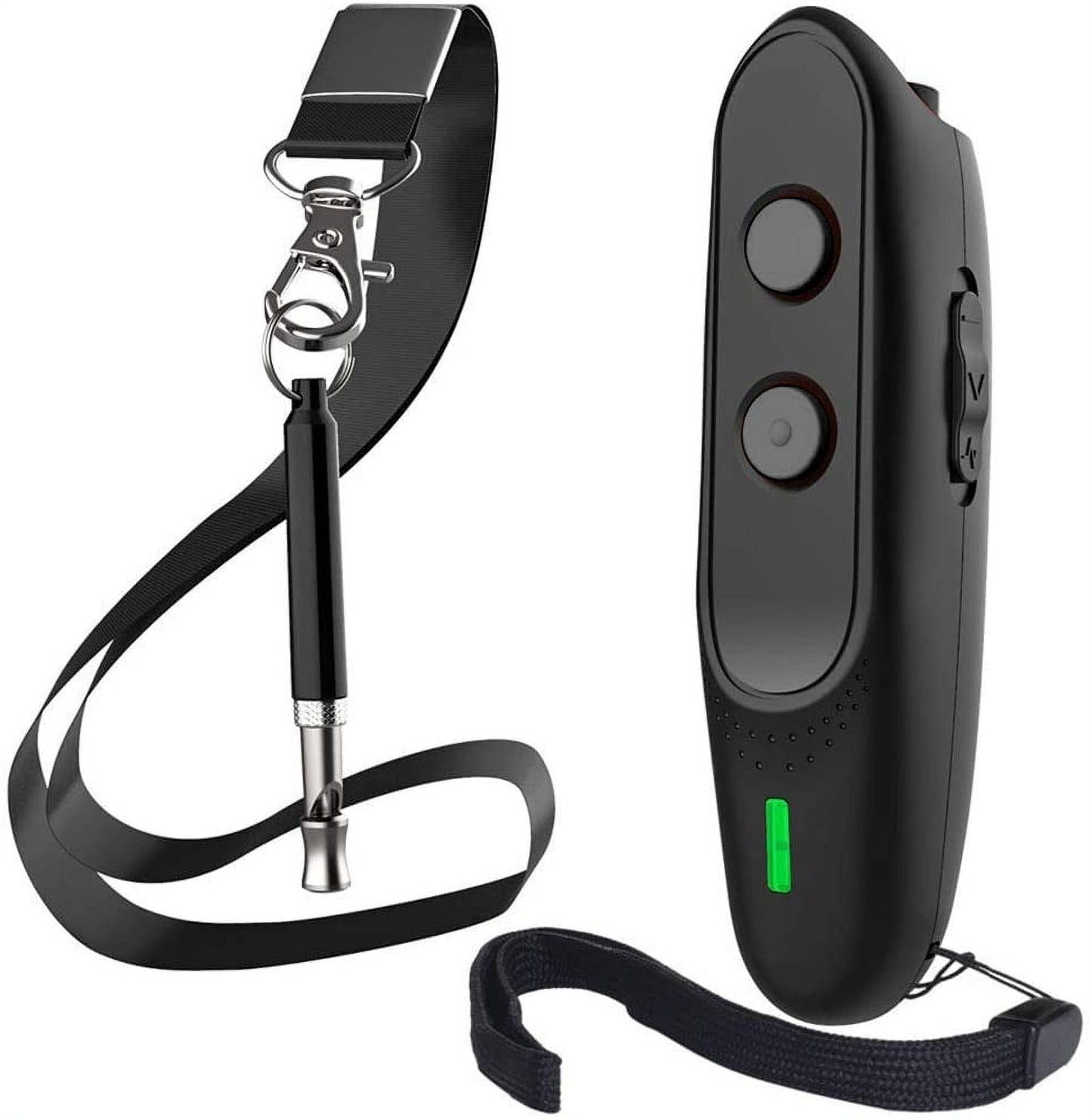 Dog Barking Deterrent Devices Rechargeable Ultrasonic Dog Bark Deterrent 3 Frequency No Bark Control Devices 16.4 ft Range with Dog Whistles