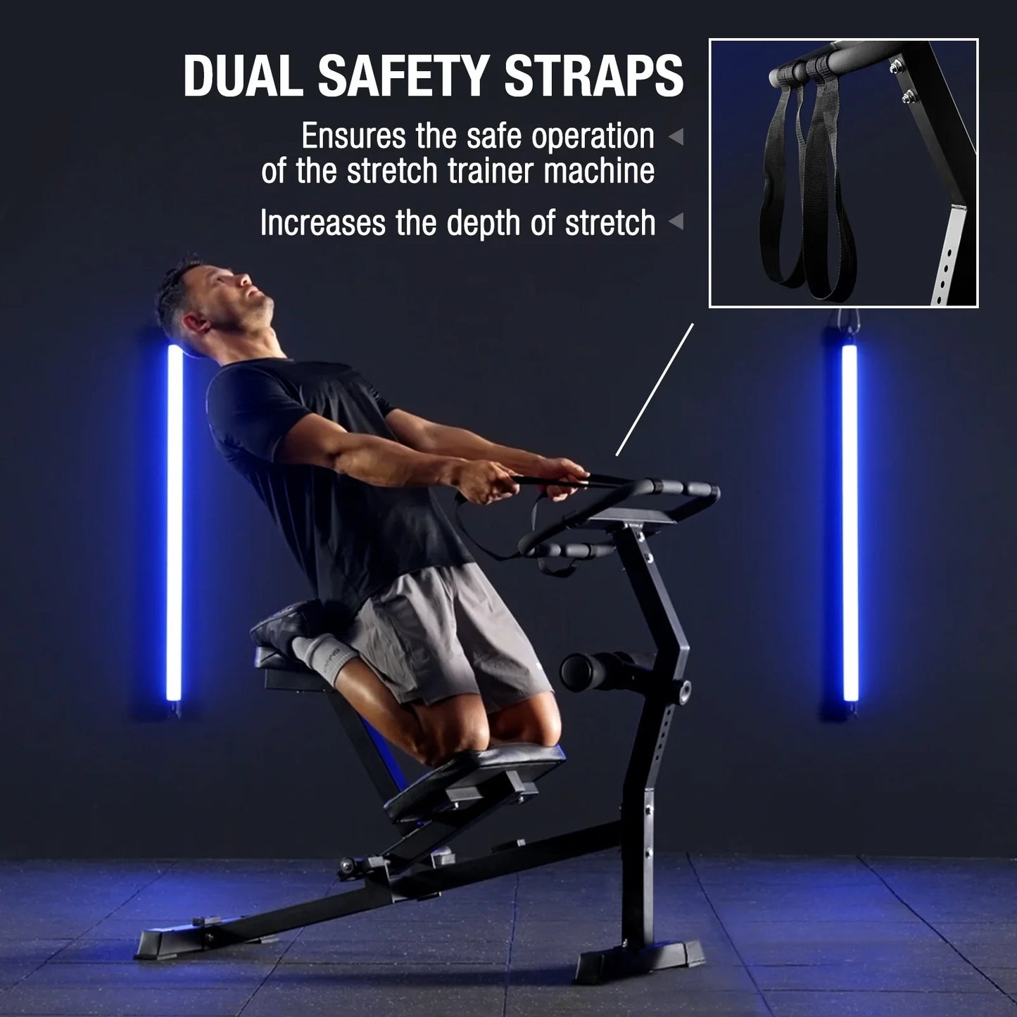 Syedee Full Body Stretching Machine - Ideal for Workouts, Exercises, Spinal Decompression, Relieve Spinal Compression and Flexibility Improvement