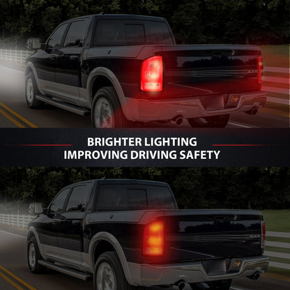 Tail Lights For 2002-2006 Dodge Ram 1500 2003-06 Dodge Ram 2500 3500 Pickup Pair