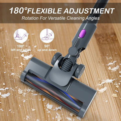 Mixfun Cordless Stick Vacuum Cleaner Lightweight for Pet Hair Led Display Screen M600 New