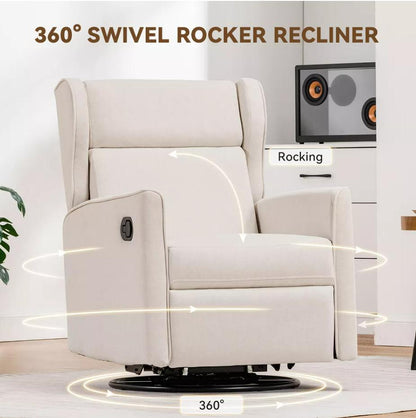 COMHOMA Baby Gliders, Rocking Recliner Chairs  Modern Nursery Chairs