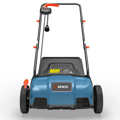 SENIX Dethatcher/Scarifier 2 in 1, 12.6" 12Amp Corde