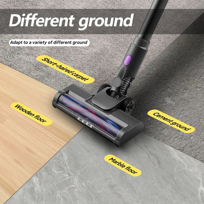 Mixfun Cordless Stick Vacuum Cleaner Lightweight for Pet Hair Led Display Screen M600 New